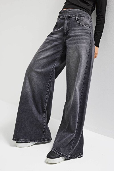 it's basic Τζιν - Γκρι - Denim