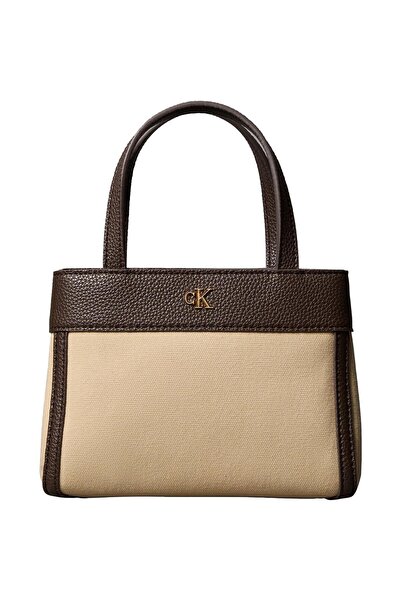 Calvin Klein CK CANVAS MINI TOTE CROSSBODY