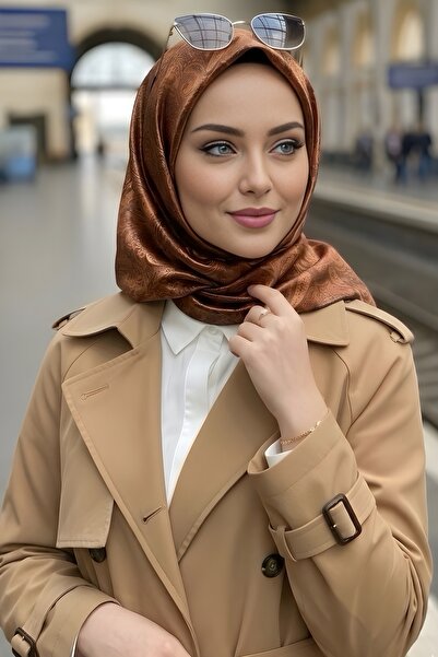 İmajButik وشاح كريستال تويل رايون ديجيتال تريند من كيريت تريند