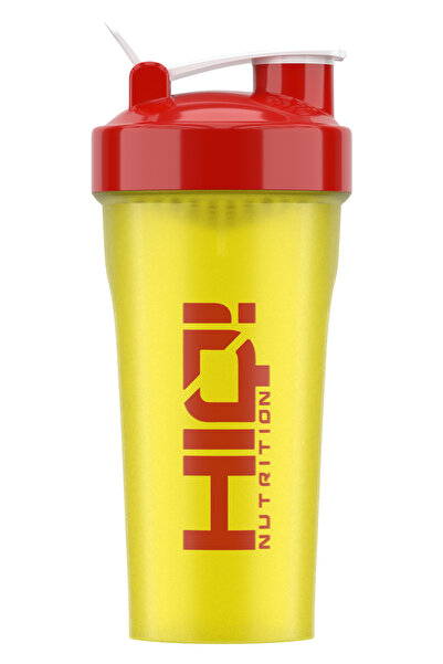 HIQ NUTRITION HIQ SHAKER 600 CC أصفر - أحمر