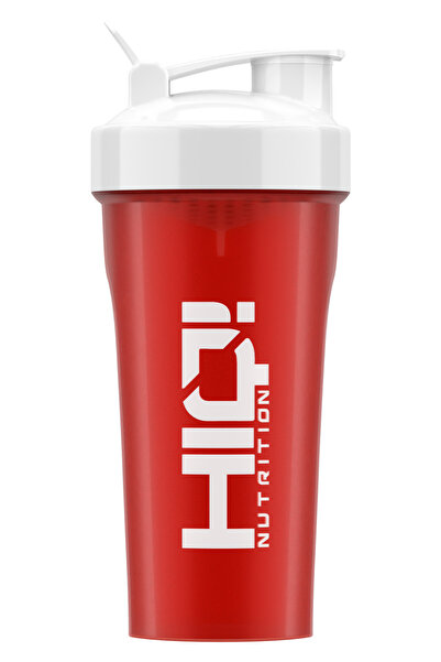 HIQ NUTRITION HIQ SHAKER 600 CC KIRMIZI - BEYAZ