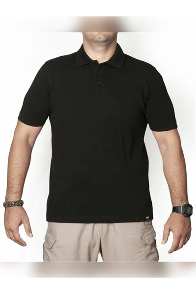 PROFESSIONAL POLO T-SHIRT -SİYAH