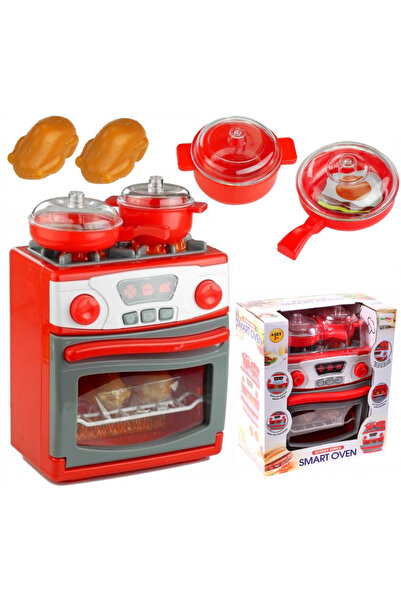 MalPlay Cuptor de jucarie pentru copii Smart Oven, cu sunete, lumini si acces...