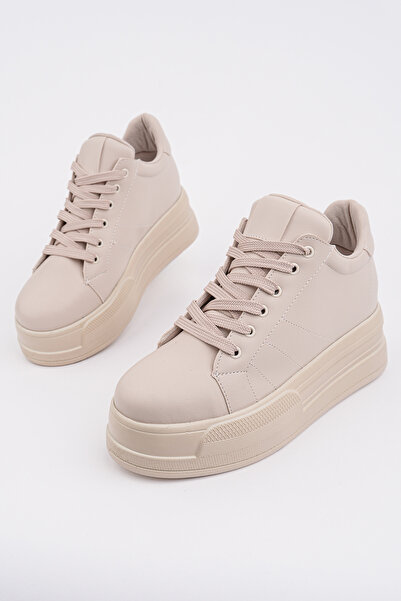 Madam Tarz Frm-001 Thick Sole Lace-Up Sports Shoes