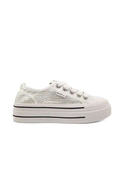Ewoll 261-2014 White Women's Sneakers
