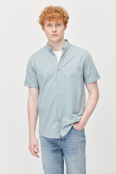 PAULMARK Πουκάμισο - Μπλε - Δεν προσδιορίζεται