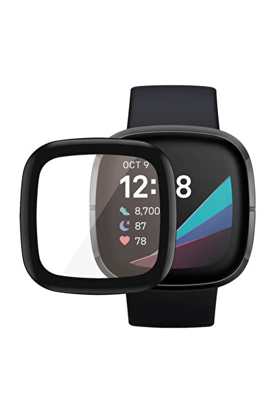 SILKASE Προστατευτική μεμβράνη για οθόνη πλήρους κάλυψης Fitbit Sense (40mm -...