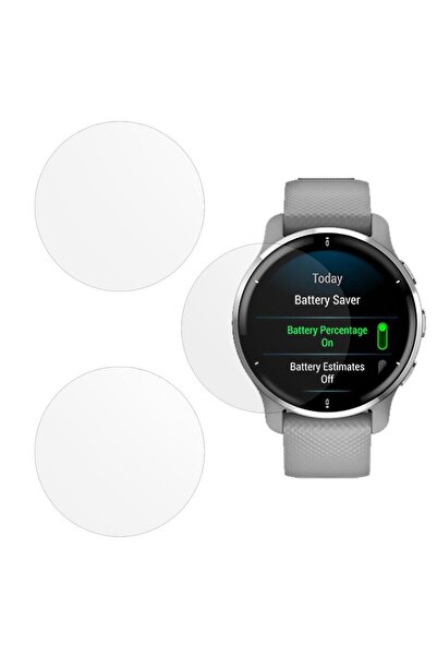 SILKASE Σετ 3 Φιλμ Σιλικόνης Garmin Venu 2 Plus (43mm - 1.2 ίντσες), Ματ