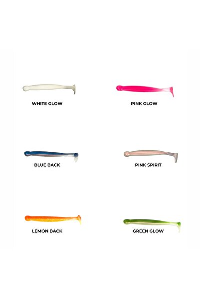 Caretta Flash Minnow 8 Cm Silikon Yem