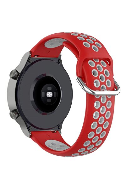 SILKASE Αθλητικό λουράκι σιλικόνης υγρής σιλικόνης για Smartwatch (20mm), Κόκ...