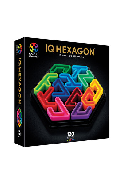 Smart Games Smartgames Brain Game Iq Deluxe Hexagon Sg000314