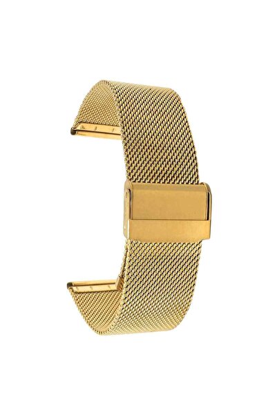 SILKASE Curea Μιλανέζικο Μεταλλικό Λουράκι Smartwatch (22mm), Χρυσό