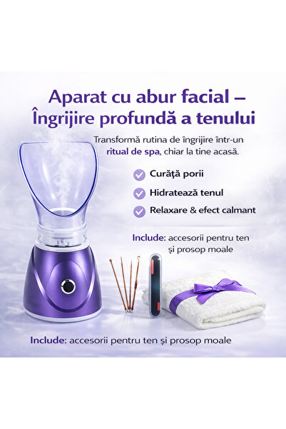 RelaxU Aparat de curatare faciala cu abur RelaXu,