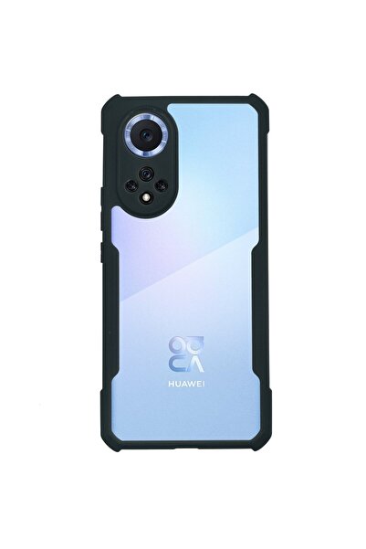SILKASE Θήκη για Huawei Nova 9, Αντιβαρυτική, Αντικραδασμική, μαύρο/διαφανές