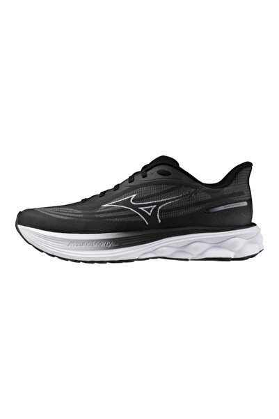 MIZUNO Wave Skyrise 7 Erkek Koşu Ayakkabısı Siyah
