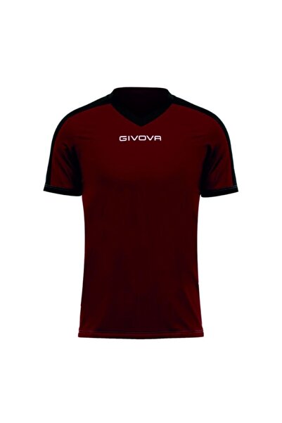 Givova Μπλουζάκι Revolution L, Μπορντό-Μαύρο TRF13