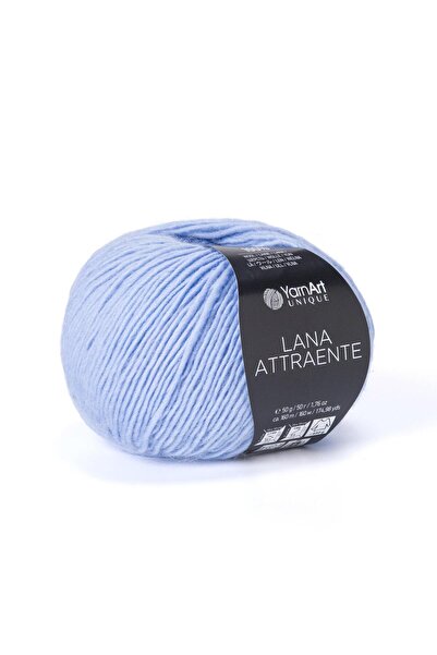 Yarnart LANA ATTRAENTE - ΝΗΜΑ ΠΛΕΚΤΗΣ ΚΟΡΔΕΛΑΣ ΜΠΛΕ-6648