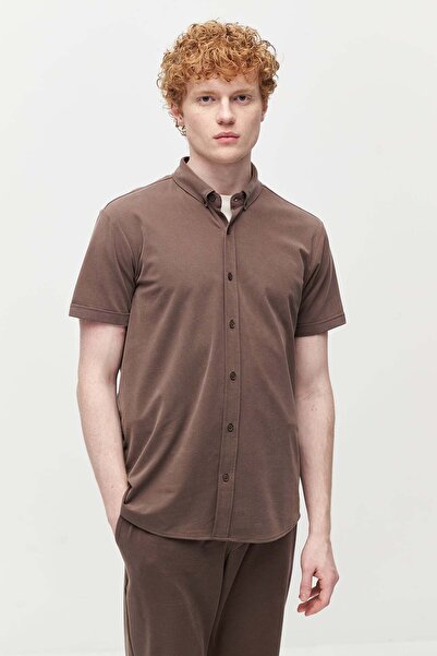 PAULMARK Ανδρικό μινιμαλιστικό πουκάμισο με απαλή υφή