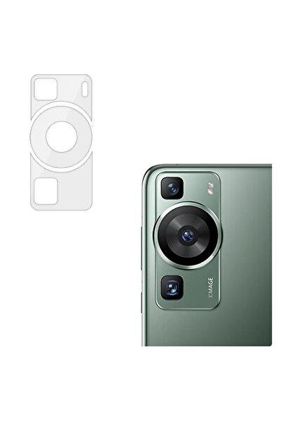 SILKASE Σετ 3 φύλλων προστασίας κάμερας από σιλικόνη για Huawei P60