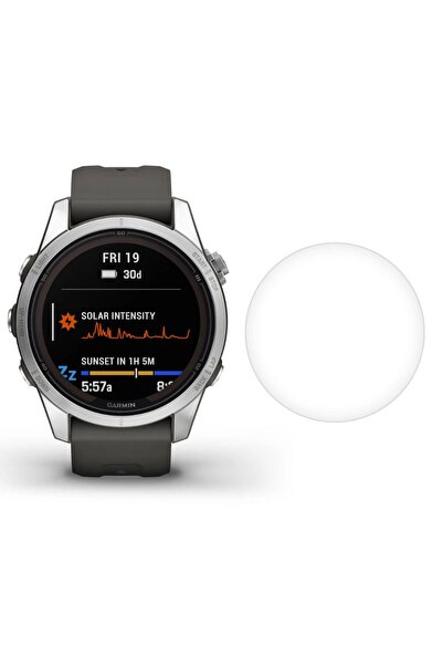 SILKASE Σετ 3 Προστατευτικά Φιλμ Σιλικόνης για Ολόκληρη την Οθόνη Garmin Feni...