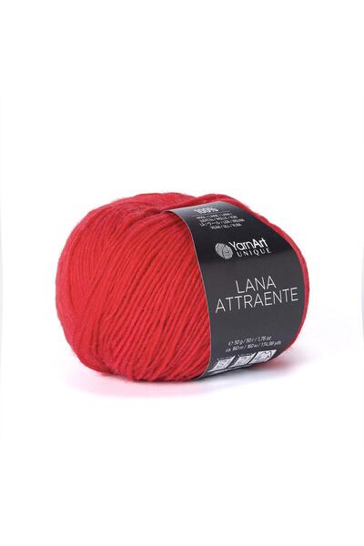 Yarnart LANA ATTRAENTE - ΝΗΜΑ ΠΛΕΚΤΗΣ ΚΟΡΔΕΛΑΣ ΚΟΚΚΙΝΟ-6625