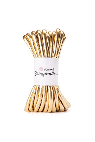 Yarnart SHINYMALLOW - خيط حياكة يدوي ذهبي-5402