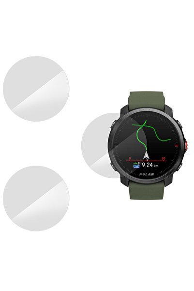 SILKASE Σετ 3 Φιλμ Σιλικόνης Πλήρους Κάλυψης για Polar Grit X (47mm), Lucios