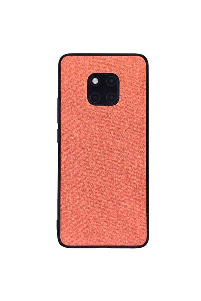 SILKASE Υφασμάτινη θήκη για Huawei Mate 20 Pro, απαλό ροζ χρώμα