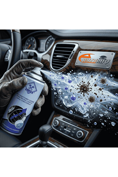 CLUE Αφρός Καθαρισμού Κλιματιστικού Αυτοκινήτου, 500ml - Απολυμαντικό και Εξο...