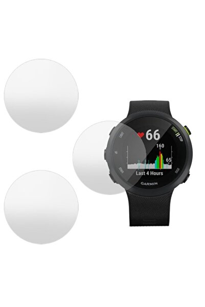 SILKASE Σετ 3 Φιλμ Σιλικόνης Πλήρους Κάλυψης Οθόνης Garmin Forerunner 45 (42m...
