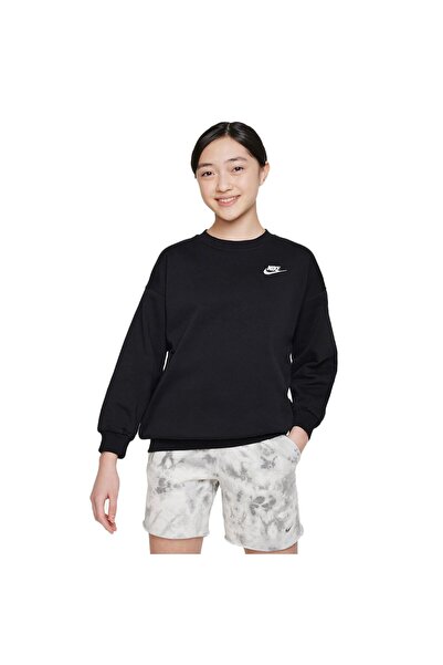 Nike Αθλητικό Φούτερ Κλαμπ Όβερσάιζ FL JR