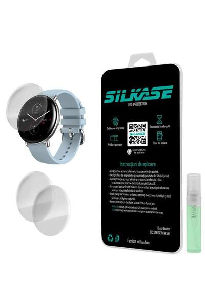 SILKASE Σετ 3 Προστατευτικές Μεμβράνες Σιλικόνης για Ολόκληρη την Οθόνη Xiaom...