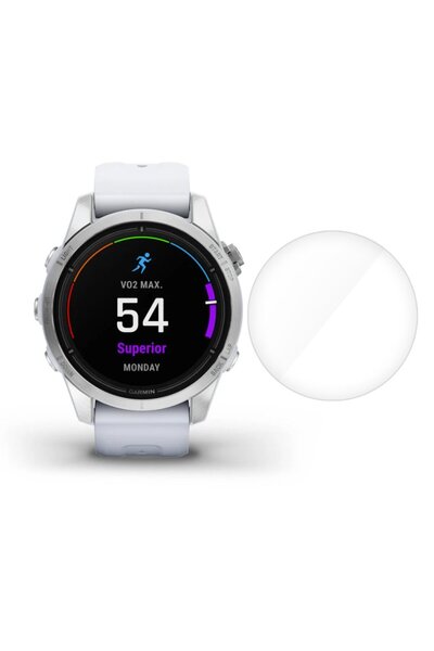 SILKASE Σετ 3 Φιλμ Σιλικόνης Πλήρους Κάλυψης Οθόνης Garmin Epix Pro Gen 2 (42...