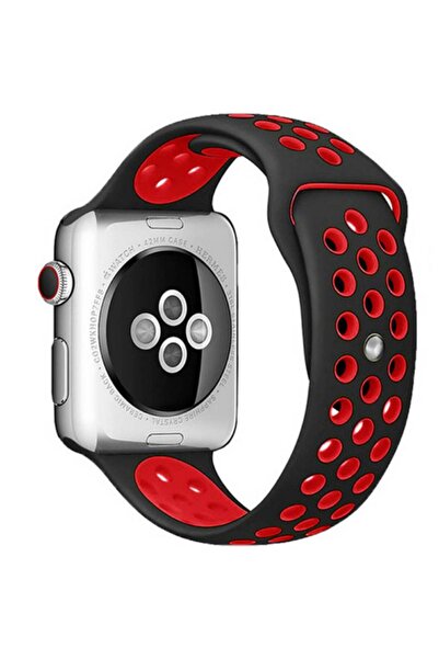 SILKASE Αθλητικό λουράκι από υγρή σιλικόνη για Apple Watch 42/41/40/38mm (Σει...