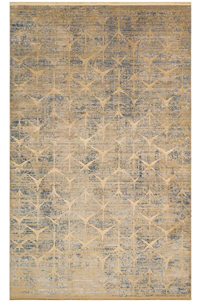 Eko Halı Verona Dyed Vrd 06 Marine Gold Overdyed Yumuşak İpeksi Tuşeli Yüksek...
