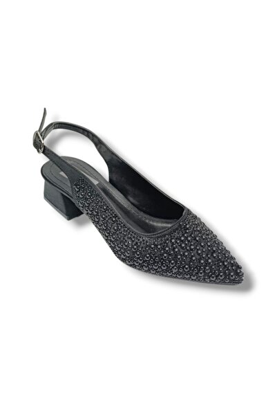 C shoes C-Shoes 2605-26 Γυναικεία παπούτσια με τετράγωνο τακούνι από σατέν πέ...