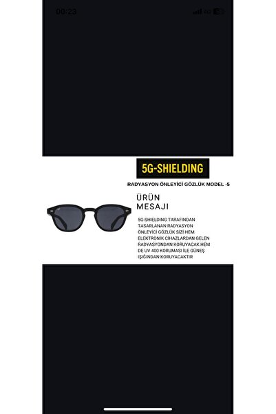 5gshielding Uv 400 Protection Sunglasses and Anti-Radiation Featured Eyewear