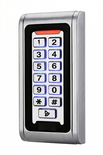 Mob Elektromarket P110 Kartlı Şifreli Geçiş Sistemi IP68 Su Geçirmez Anti-Van...