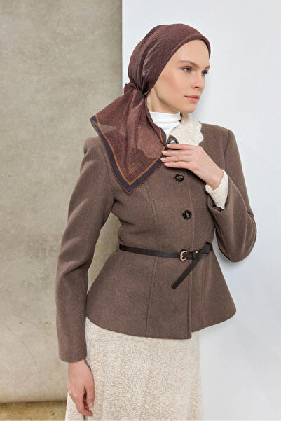 Silk Home Φουλάρι Λυοσέλ με Σχέδιο Λαβύρινθος - 6424-03