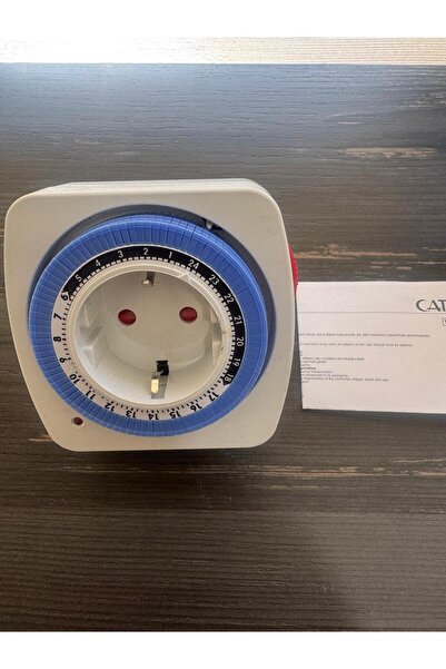 OFAS ENERJİ Cata CT-9180 MEKANİK ZAMAN SAATLİ PRİZ ZAMAN AYARLAMALI PRİZ