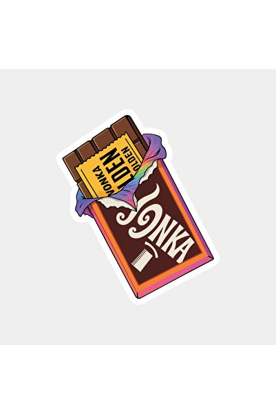 The Sticker Story. ملصق شوكولاتة جونكا