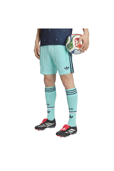 adidas Almanya 26 Deplasman Erkek Mavi Futbol Şort JN2075