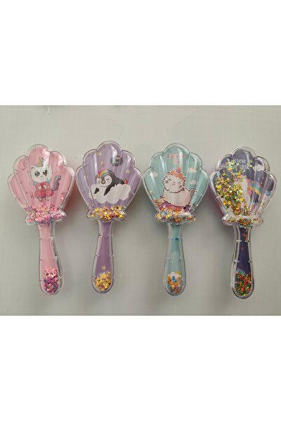 Nsk Textile Boutique Sea Shell Model Easy Combing Hair Brush – Figured Non-Pa...