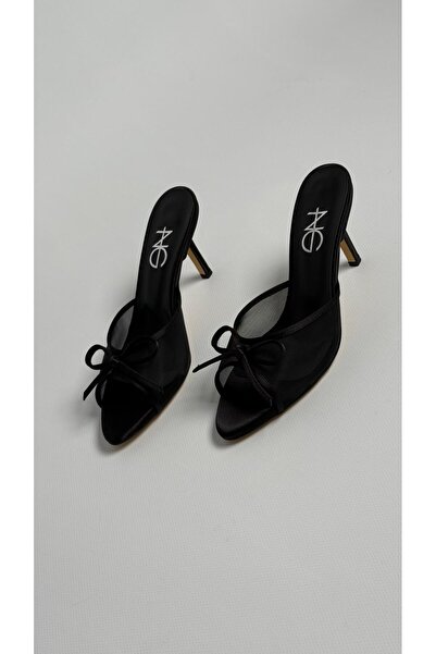 Naz Luxury Shoes LİONNE TRANSPARAN AYAKKABI SİYAH