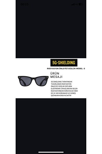 5gshielding Uv 400 Protection Sunglasses and Anti-Radiation Featured Eyewear