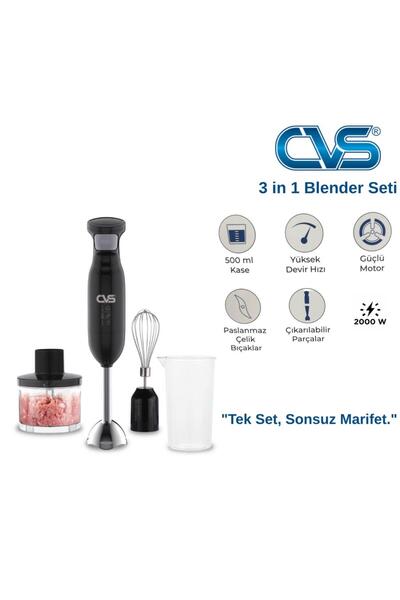 CVS DN 12110 3 in 1 Blender Set 2000 Watt