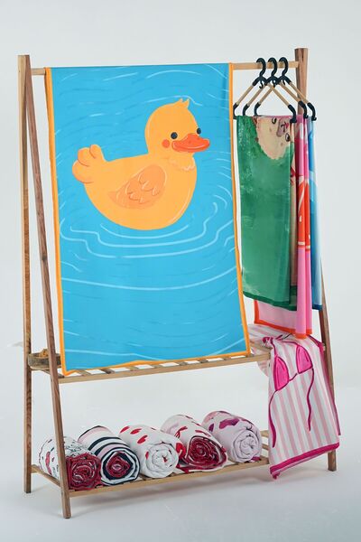 moris home DIGITAL PRINTED 65x130 FIBERROPE CHILDREN'S BEACH TOWEL