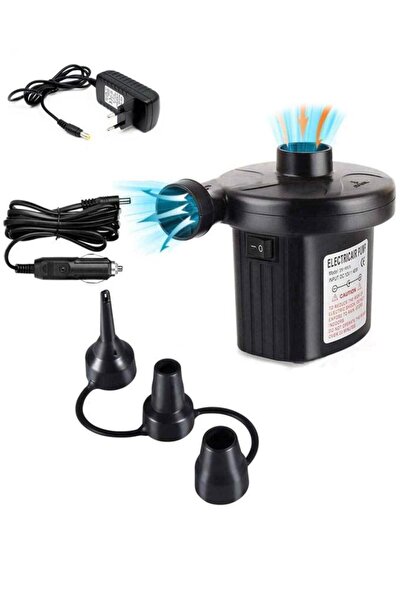 handanca Elektrikli Hava Pompası Şişme Yatak Havuz Vakumlu Poşet Hava Kompresörü