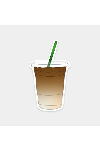 The Sticker Story. ملصق آيس لاتيه