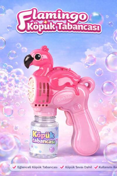 hak-iş oyuncak Flamingo Köpük Tabancası Pembe 20 cm – Köpük Sıvılı Eğlenceli ...